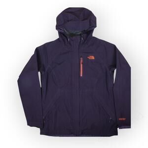 Large TheNorthFace Women's Dryzzle Jacket Rain Layer GORE-TEX GalaxyPurple